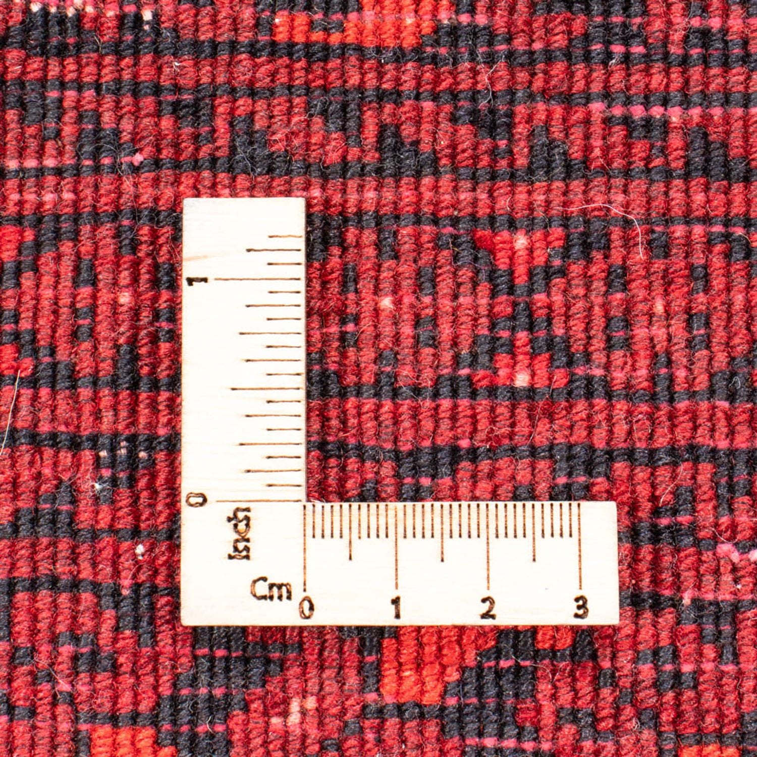 Alfombra Turkaman - 257 x 178 cm - rojo