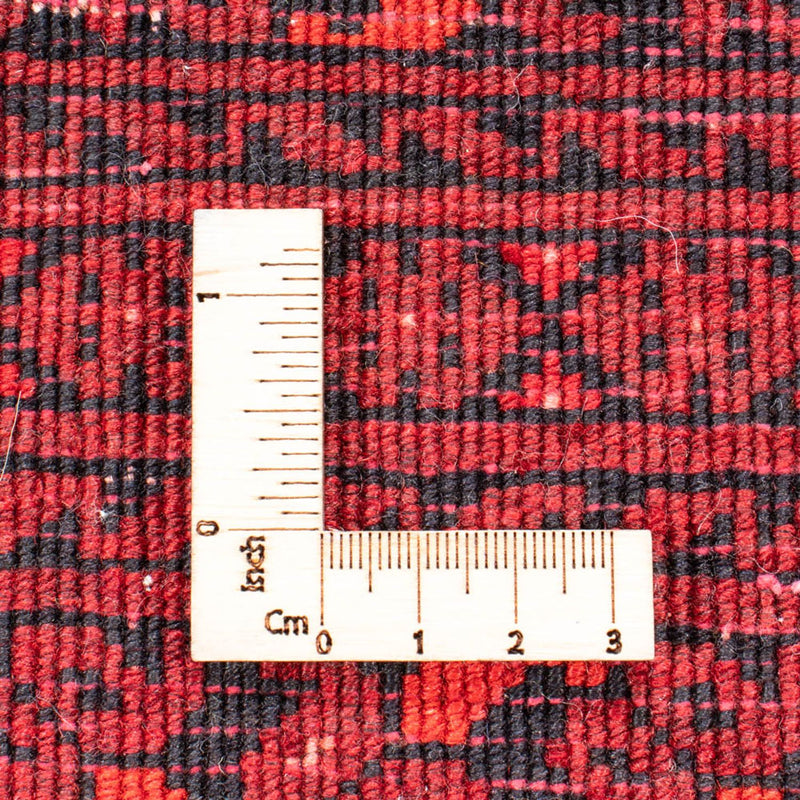 Alfombra Turkaman - 257 x 178 cm - rojo