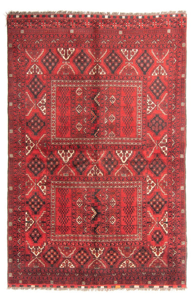Alfombra Turkaman 157x230cm - Alfombra persa - rojo