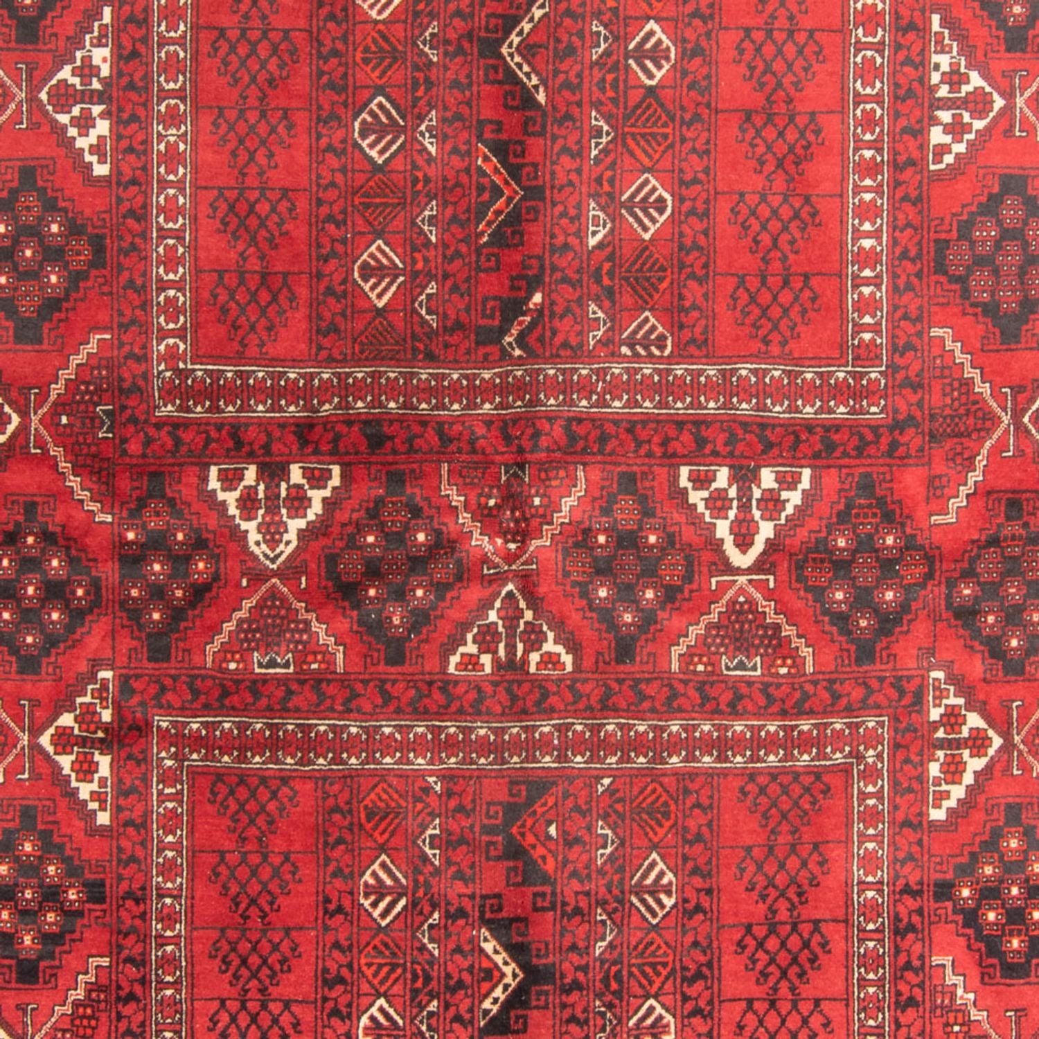 Alfombra Turkaman - 230 x 157 cm - rojo