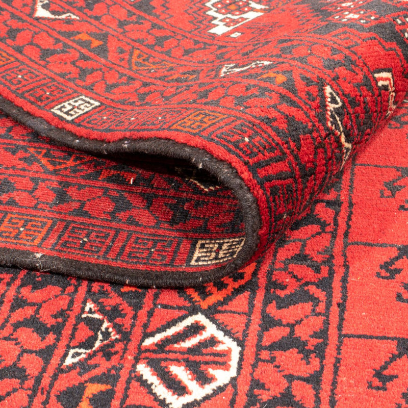 Alfombra Turkaman - 230 x 157 cm - rojo