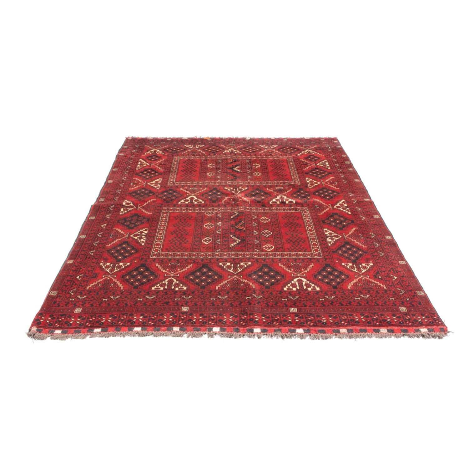 Alfombra Turkaman - 230 x 157 cm - rojo