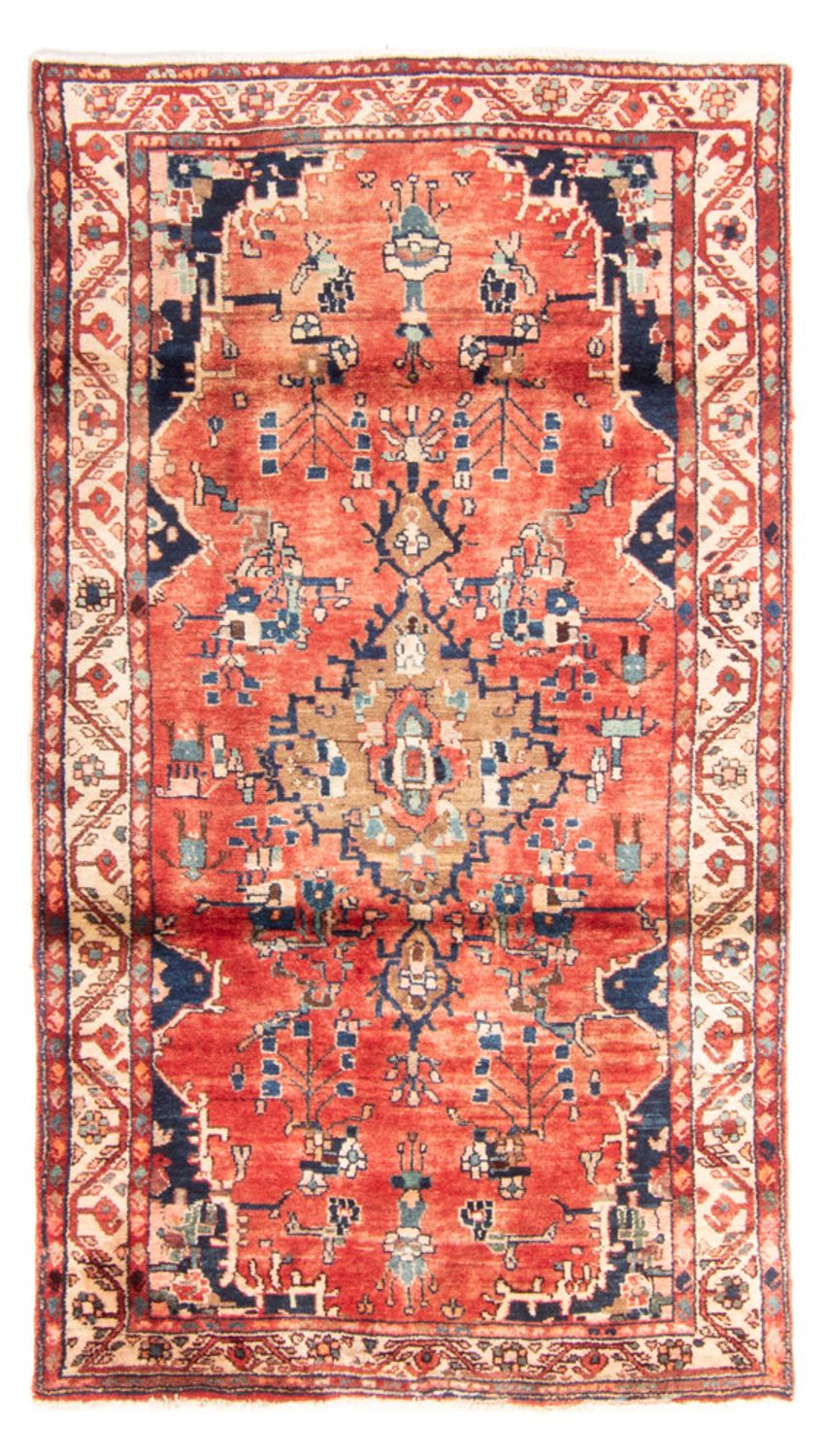 Alfombra de pasillo Alfombra persa - Nómada - 205 x 114 cm - rojo