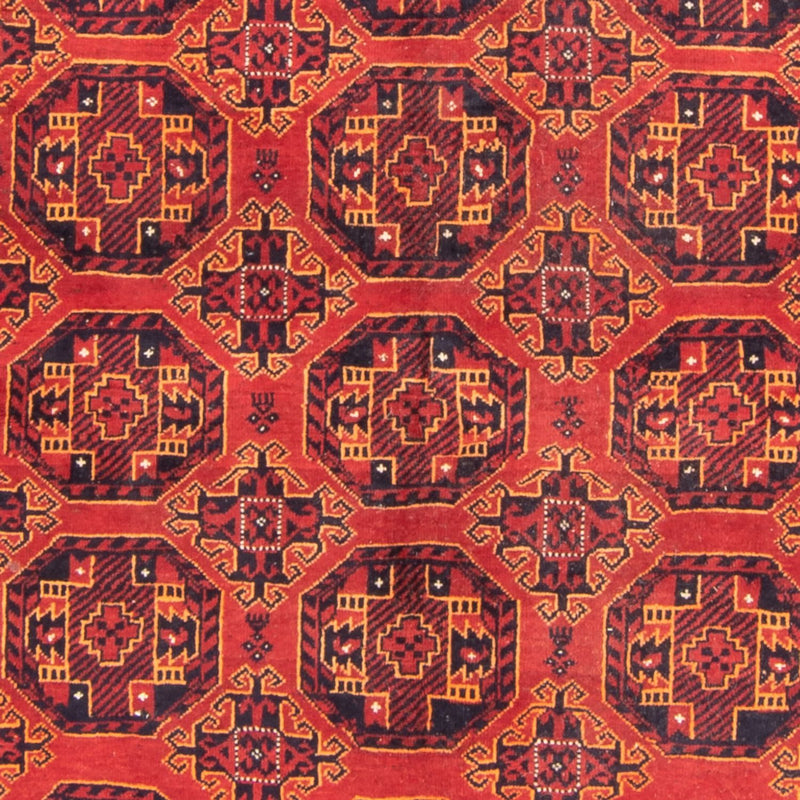 Alfombra Turkaman - 246 x 157 cm - rojo