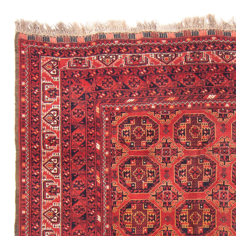 Alfombra Turkaman - 246 x 157 cm - rojo
