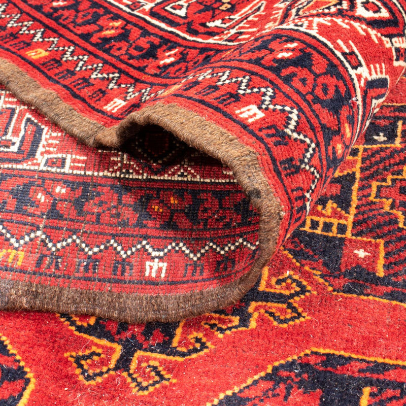 Alfombra Turkaman - 246 x 157 cm - rojo