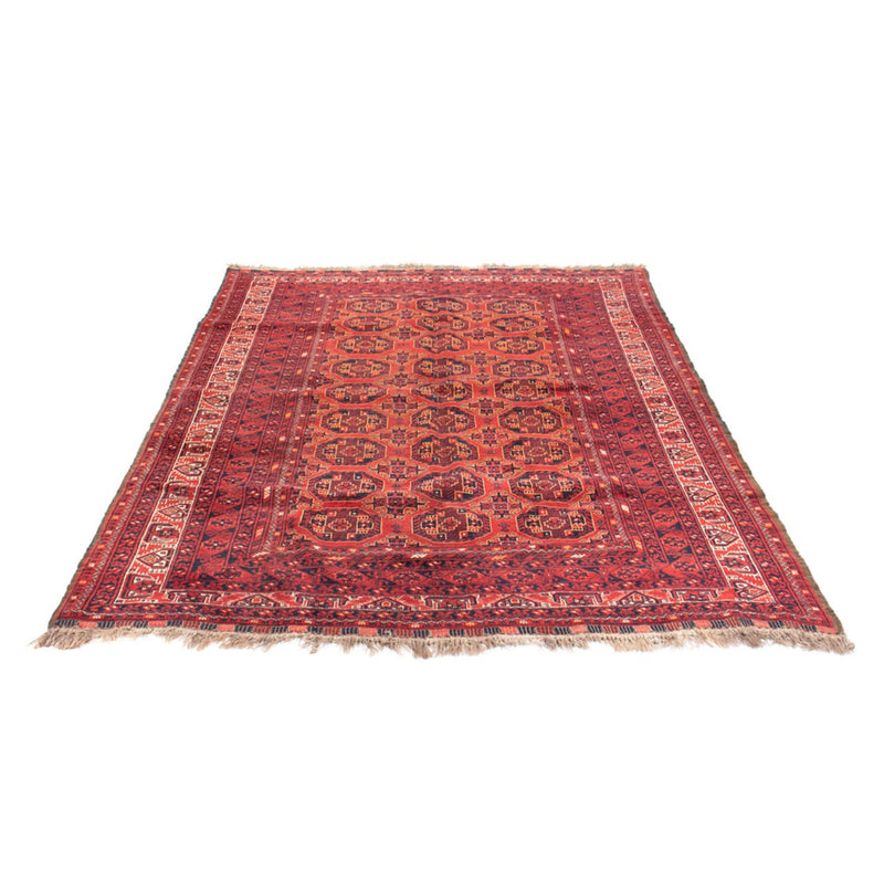 Alfombra Turkaman - 246 x 157 cm - rojo
