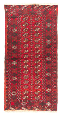 Alfombra de pasillo Alfombra Turkaman - 180 x 83 cm - rojo