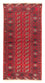Alfombra de pasillo Alfombra Turkaman - 180 x 83 cm - rojo