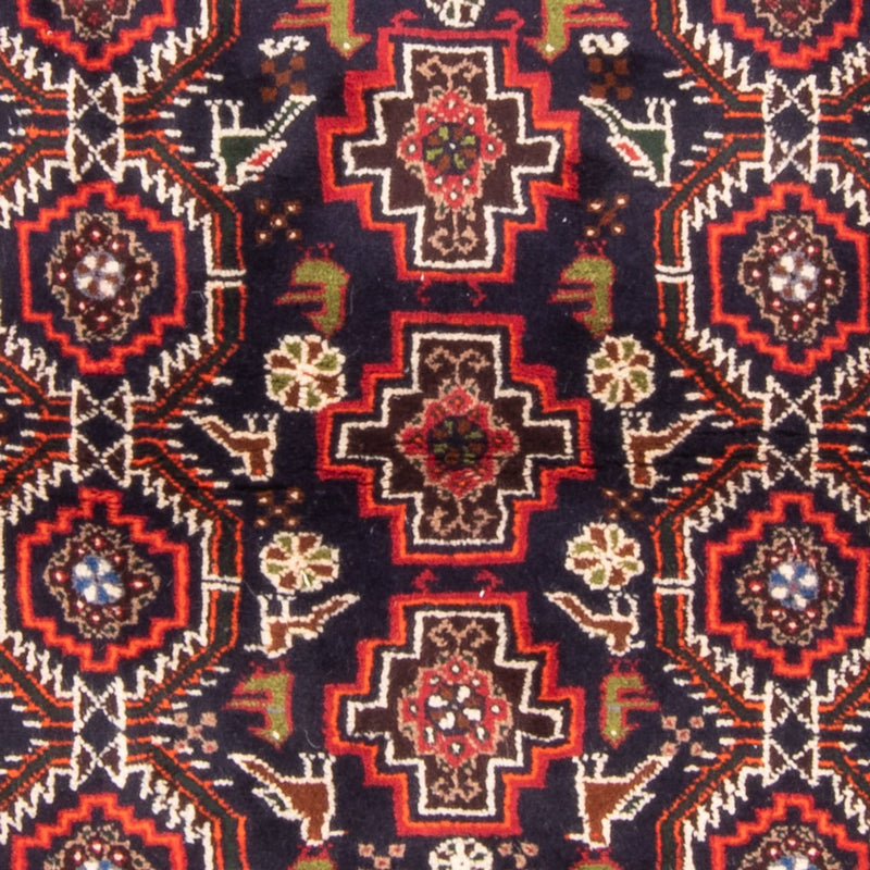 Alfombra de pasillo Alfombra Belutsch - 175 x 85 cm - azul oscuro