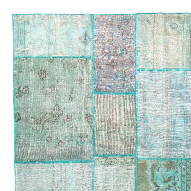Alfombra Vintage - 303 x 203 cm - turquesa