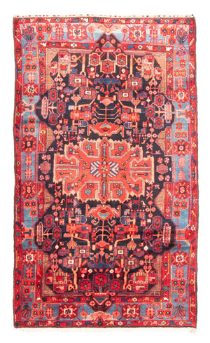 Alfombra persa - Nómada - 274 x 168 cm - azul oscuro