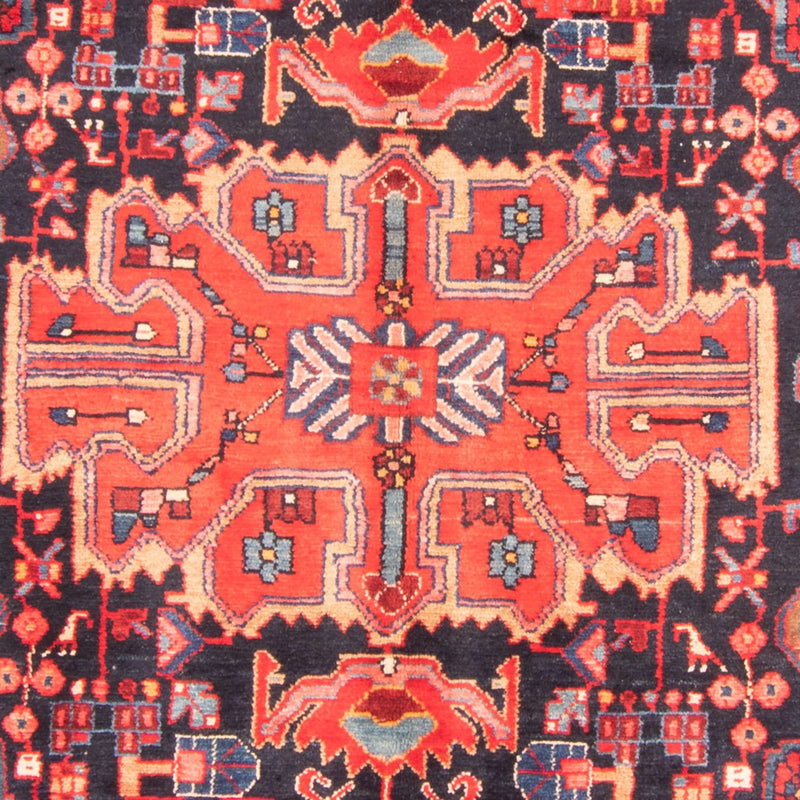 Alfombra persa - Nómada - 274 x 168 cm - azul oscuro