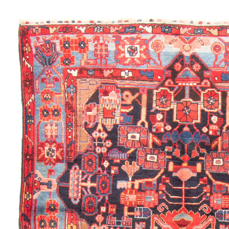 Alfombra persa - Nómada - 274 x 168 cm - azul oscuro