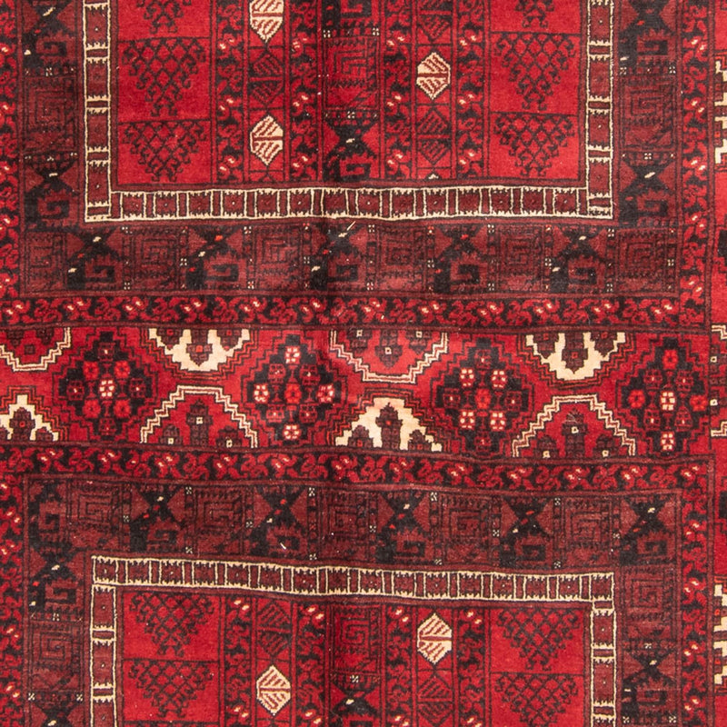 Alfombra Turkaman - 244 x 158 cm - rojo