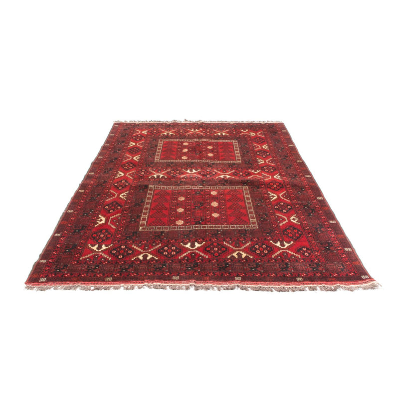 Alfombra Turkaman - 244 x 158 cm - rojo