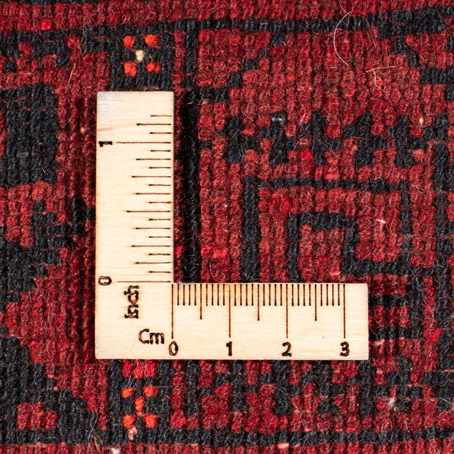 Alfombra Turkaman - 244 x 158 cm - rojo