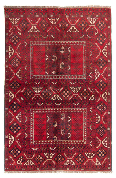 Alfombra Turkaman 153x230cm - Alfombra persa - rojo