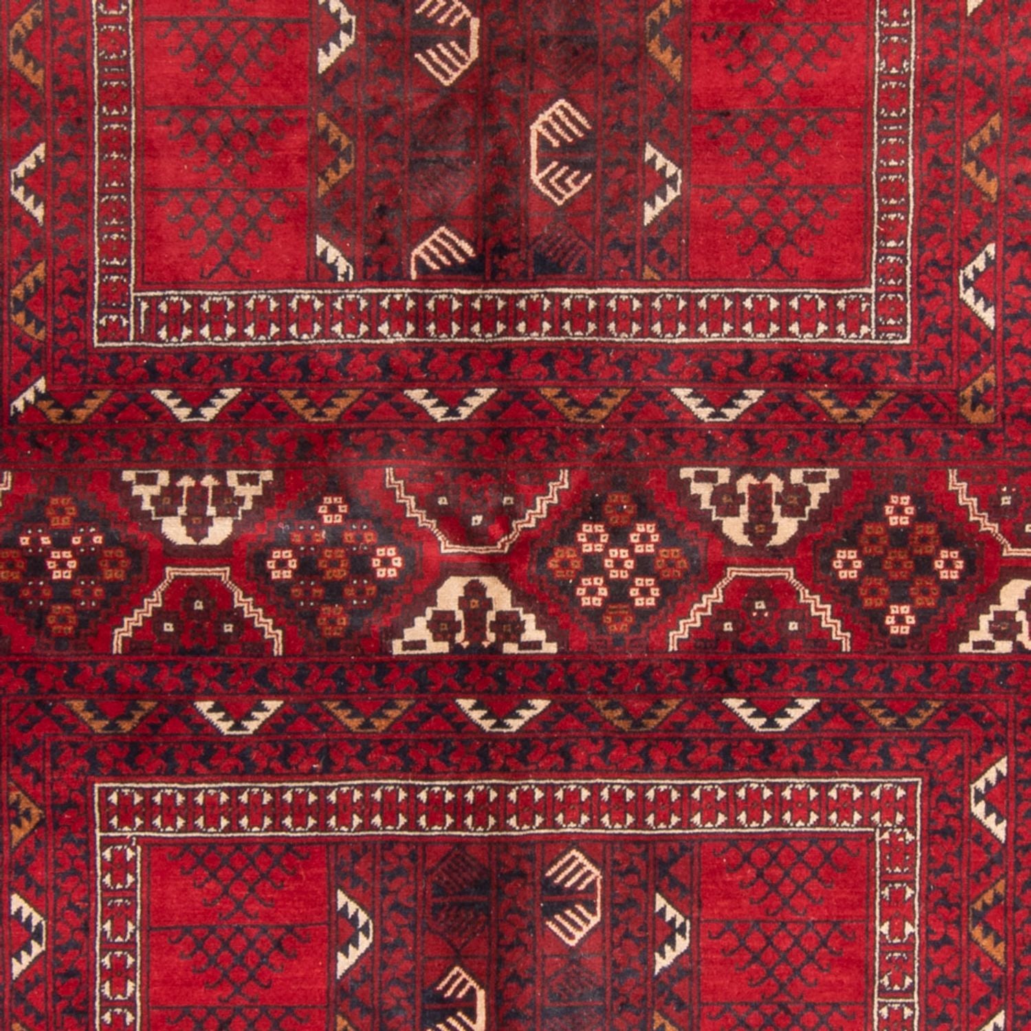 Alfombra Turkaman - 230 x 153 cm - rojo