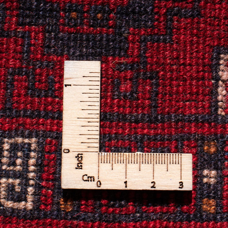 Alfombra Turkaman - 230 x 153 cm - rojo