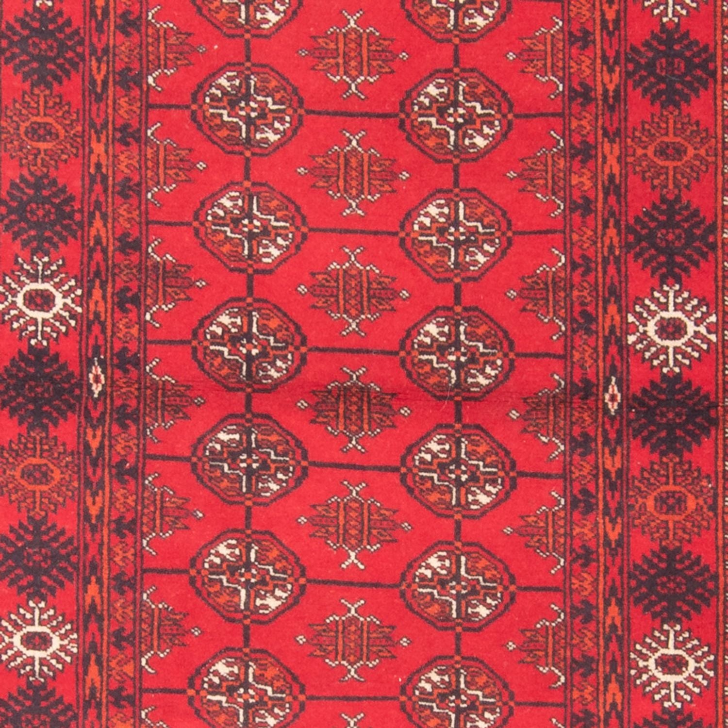 Alfombra de pasillo Alfombra Turkaman - 177 x 97 cm - rojo