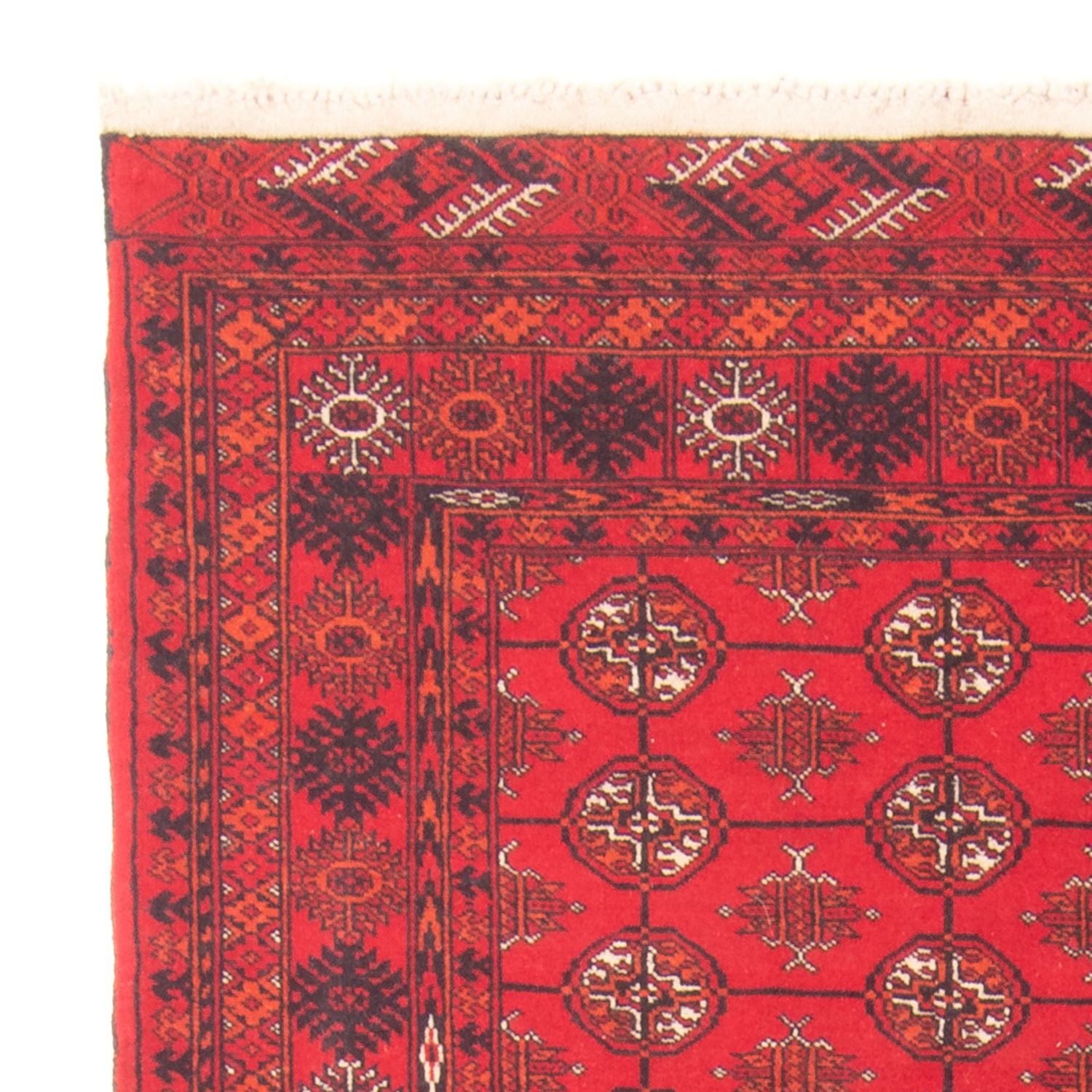 Alfombra de pasillo Alfombra Turkaman - 177 x 97 cm - rojo