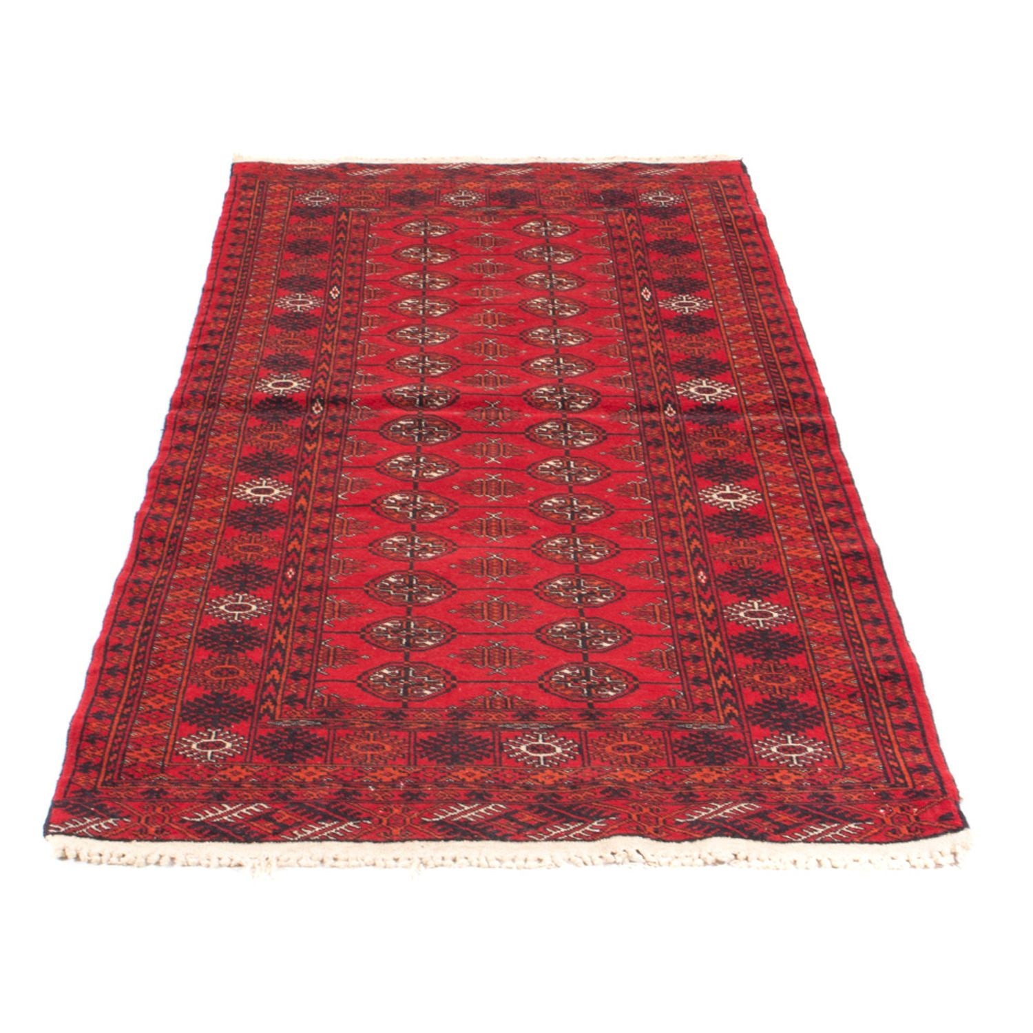 Alfombra de pasillo Alfombra Turkaman - 177 x 97 cm - rojo