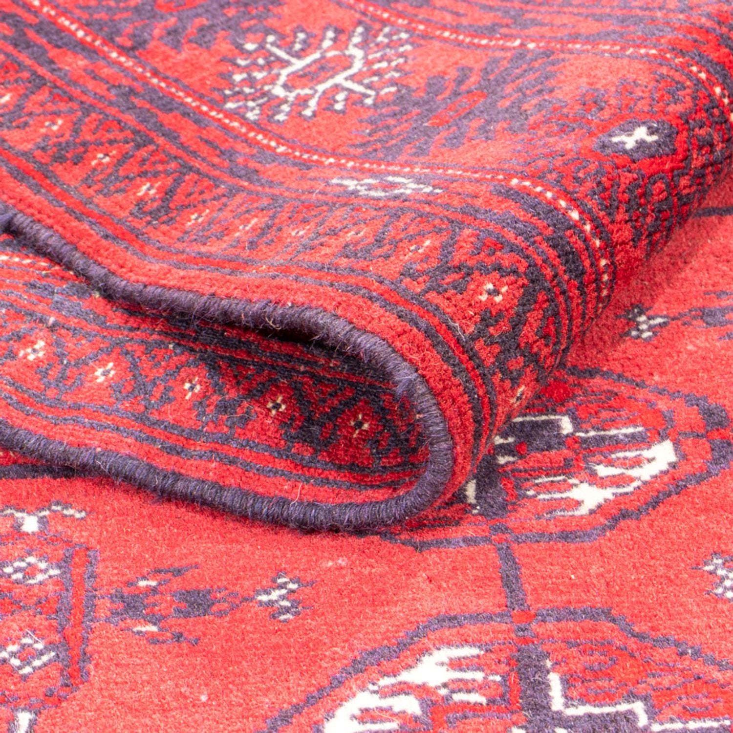 Alfombra de pasillo Alfombra Turkaman - 191 x 88 cm - rojo