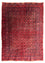 Alfombra Turkaman - 305 x 202 cm - rojo