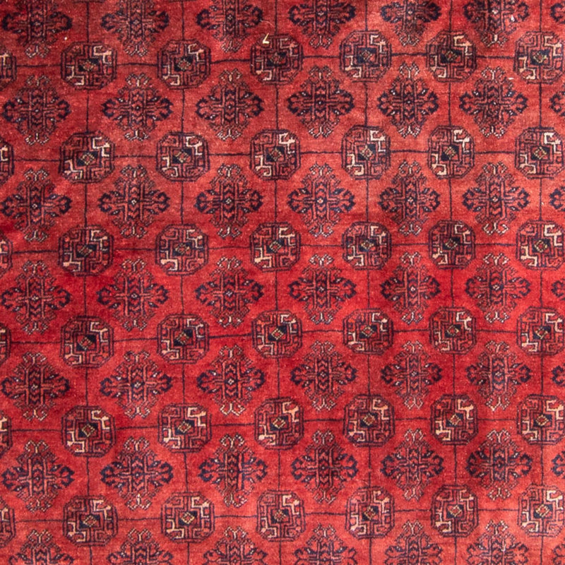 Alfombra Turkaman - 305 x 202 cm - rojo