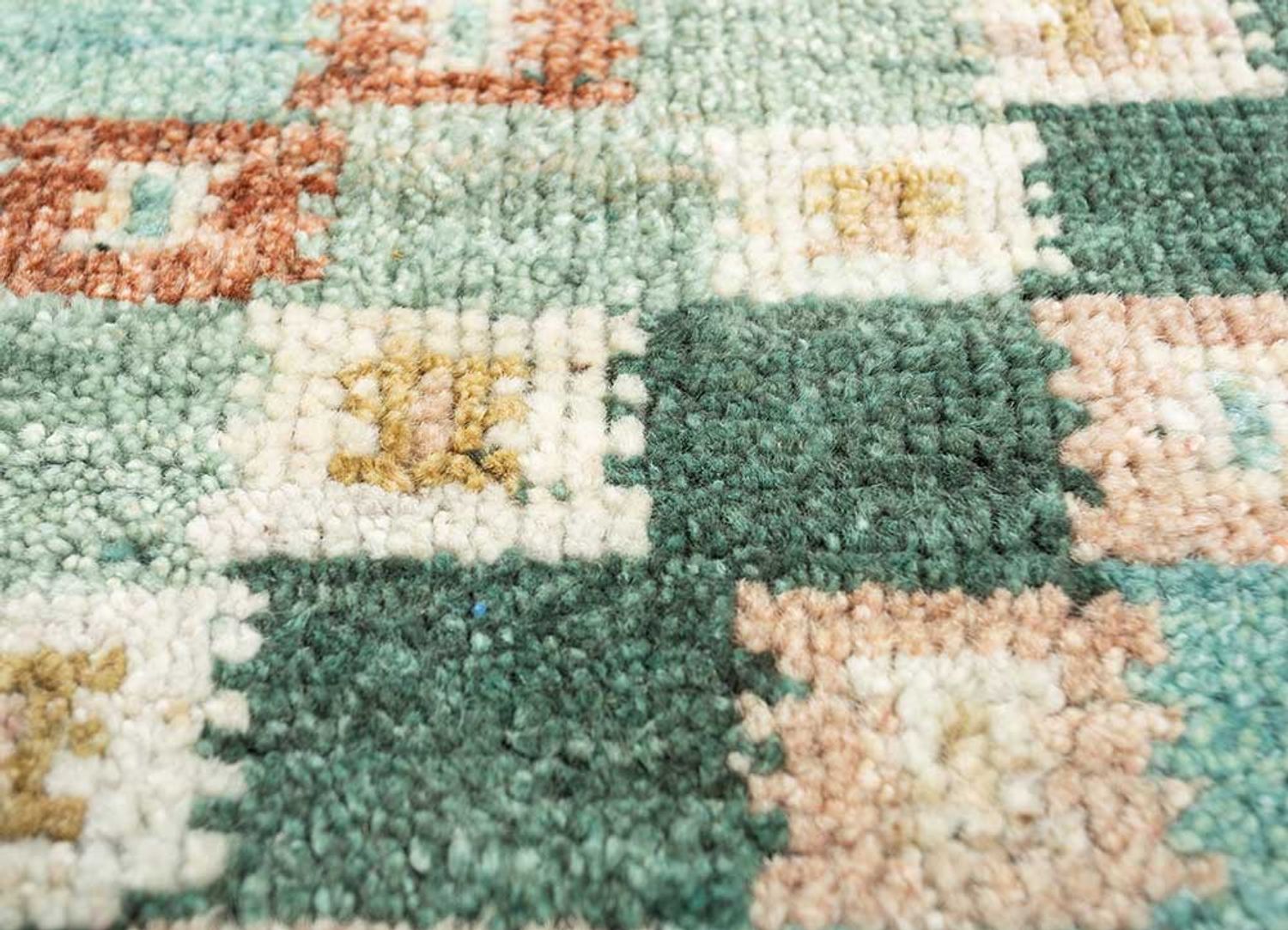 Alfombra de lana - 270 x 180 cm - naranja