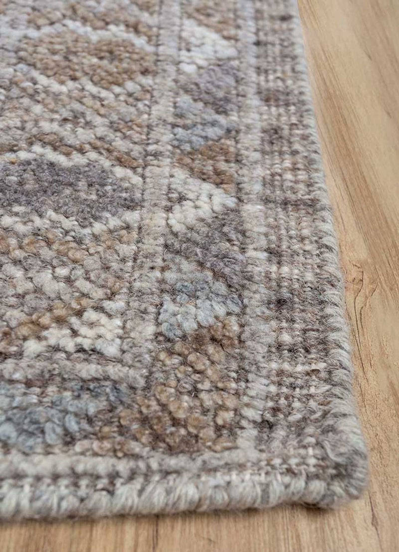 Alfombra de lana - 300 x 240 cm - gris