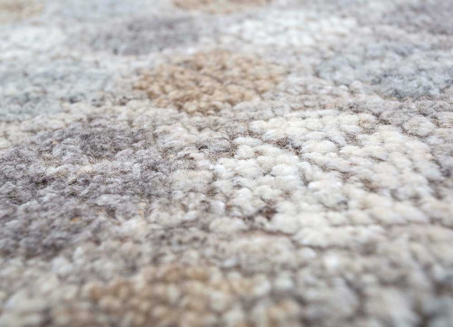 Alfombra de lana - 300 x 240 cm - gris