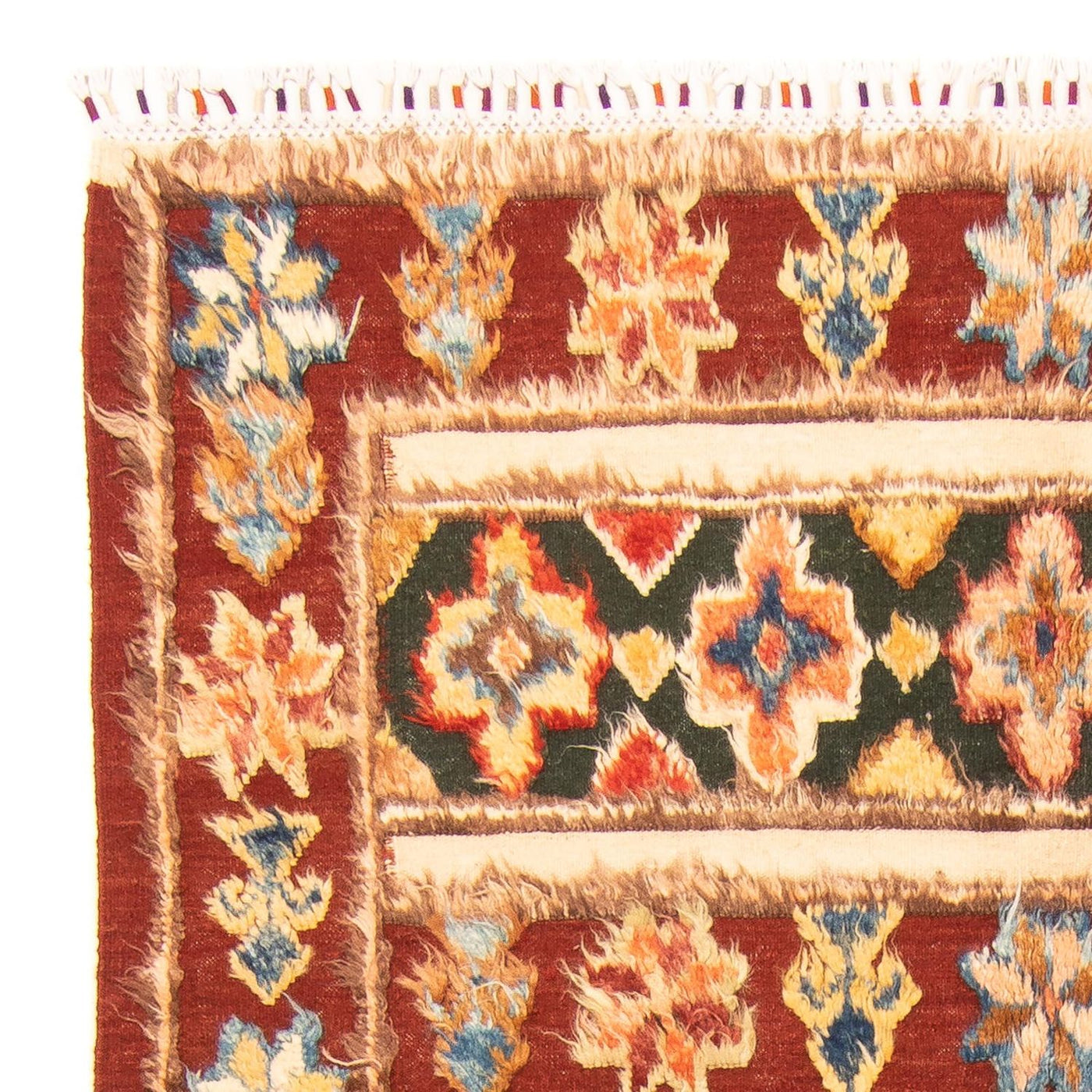 Alfombra bereber 211x158cm - Alfombra de lana
