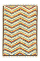 Alfombra bereber 147x206cm - Alfombra de lana
