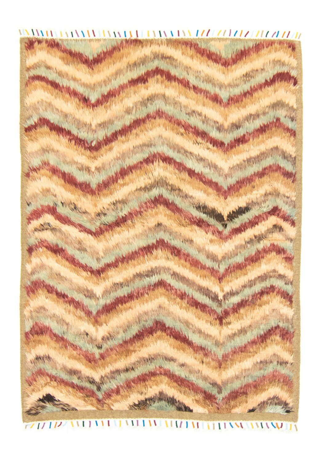 Alfombra bereber - 200 x 147 cm - colorido