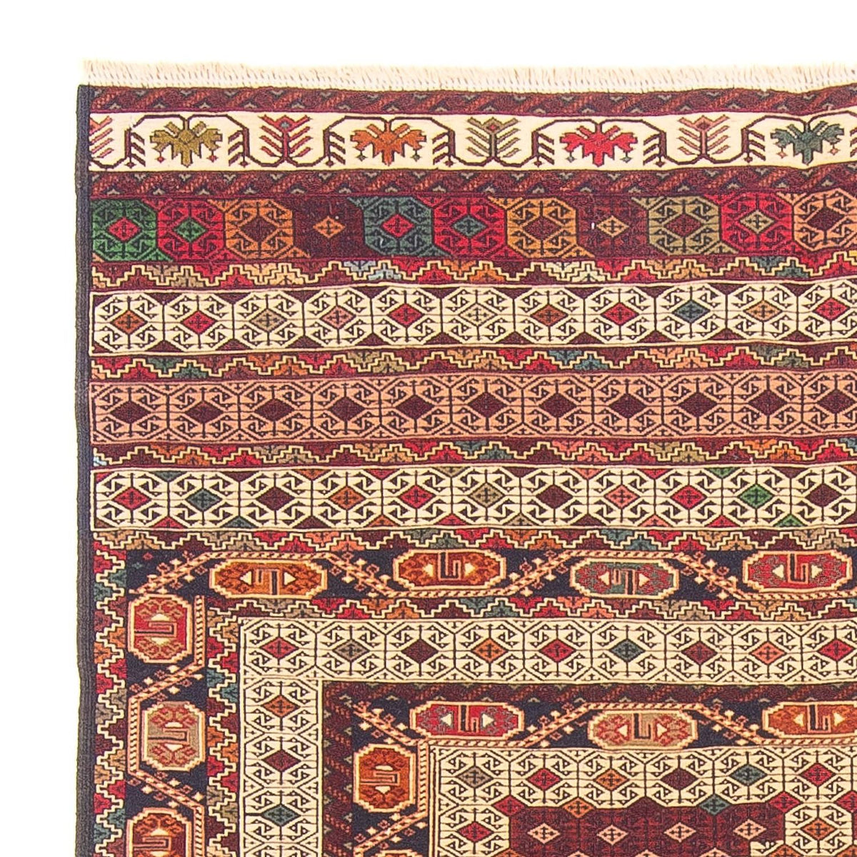 Kilim afgano Alfombra 127x196cm
