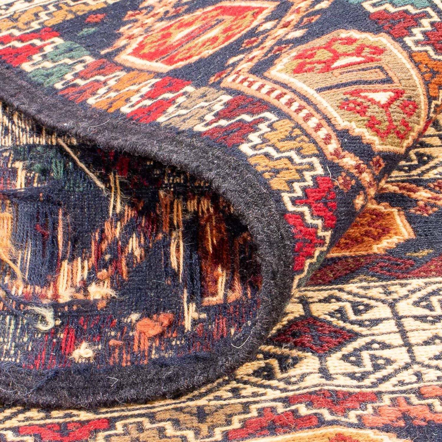 Alfombra Kelim - Oriental - 196 x 127 cm - multicolor