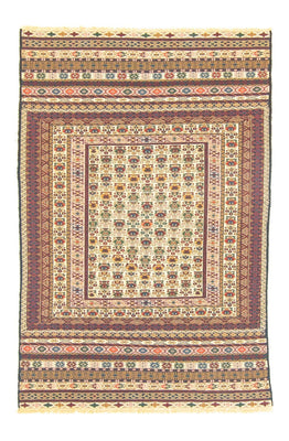 Alfombra Kelim - Oriental - 183 x 127 cm - beige