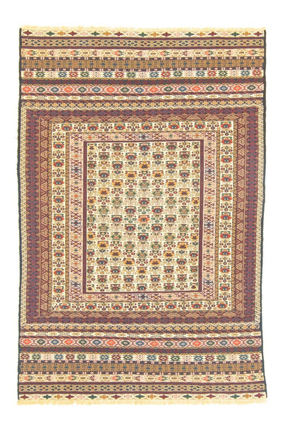 Kilim afgano Alfombra 127x183cm