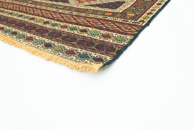 Alfombra de pasillo Alfombra Kelim - Oriental - 187 x 90 cm - multicolor