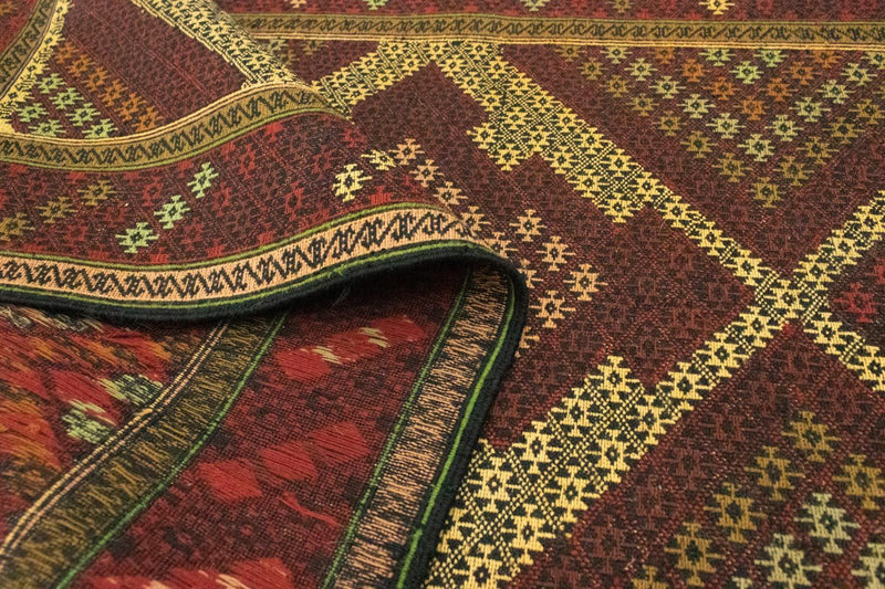 Alfombra de pasillo Alfombra Kelim - Oriental - 212 x 82 cm - multicolor