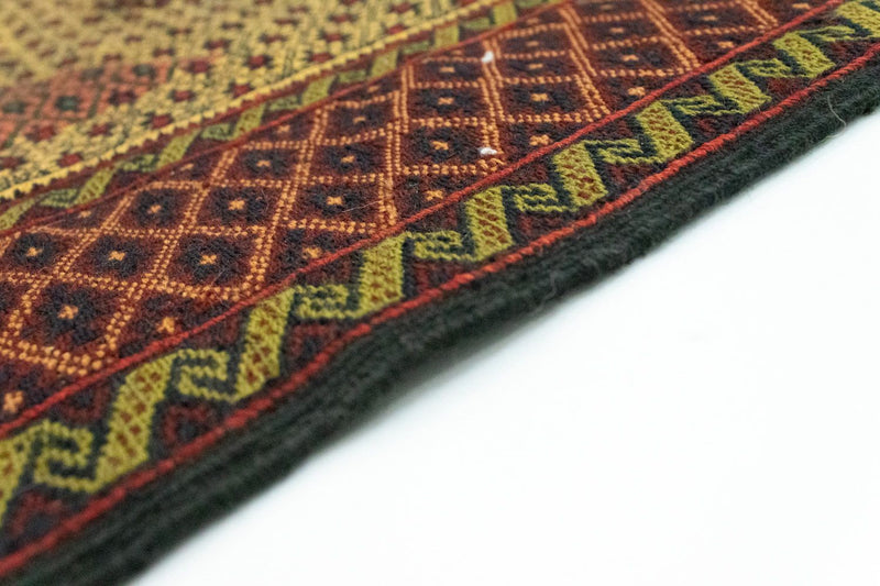 Alfombra de pasillo Alfombra Kelim - Oriental - 201 x 82 cm - beige