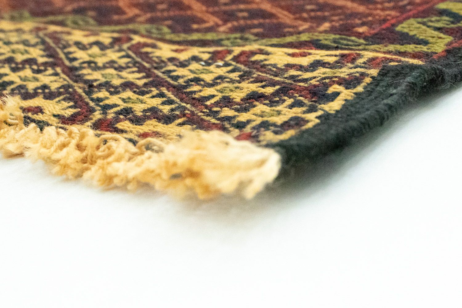 Alfombra de pasillo Alfombra Kelim - Oriental - 201 x 82 cm - beige