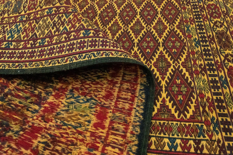 Alfombra Kelim - Oriental - 208 x 133 cm - marrón