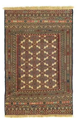 Alfombra Kelim - Oriental - 137 x 87 cm - beige