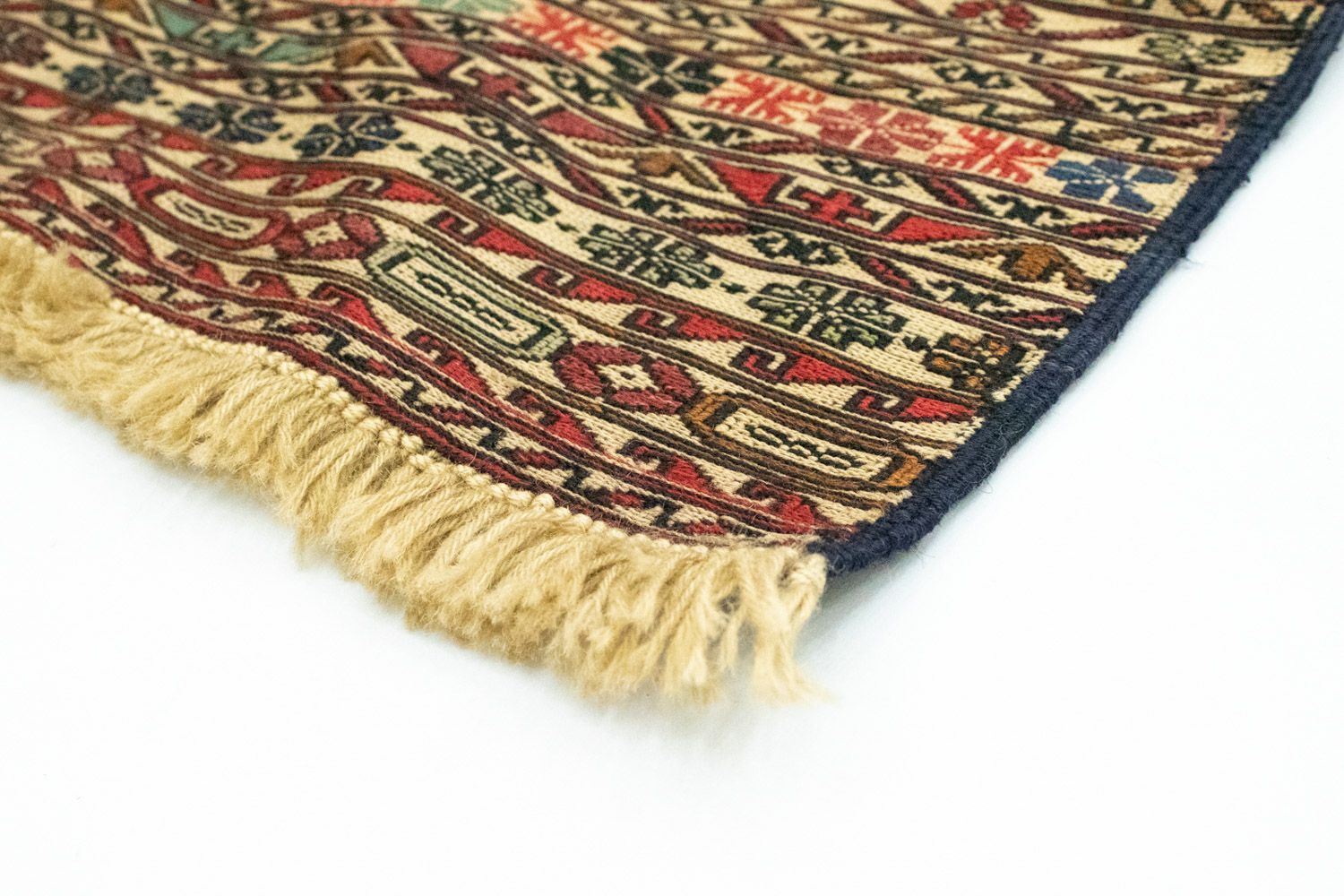 Alfombra Kelim - Oriental - 137 x 87 cm - beige