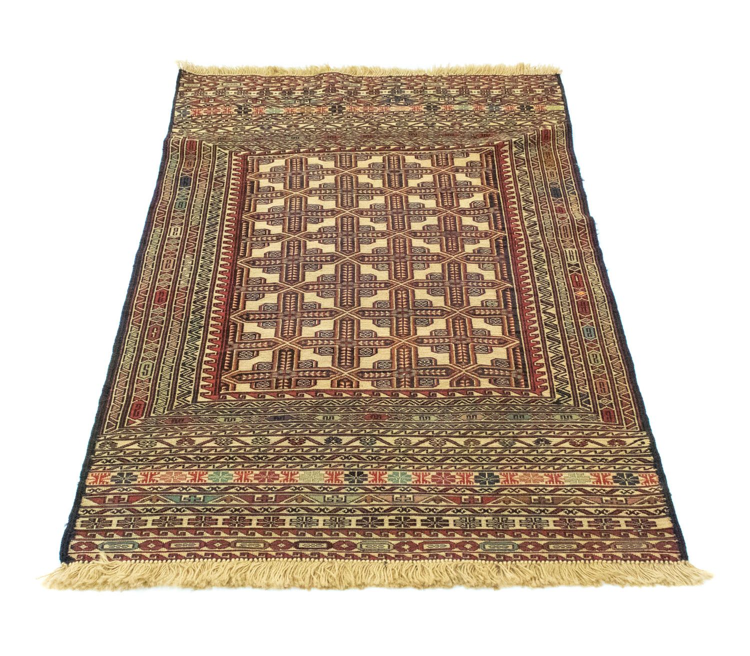 Alfombra Kelim - Oriental - 137 x 87 cm - beige