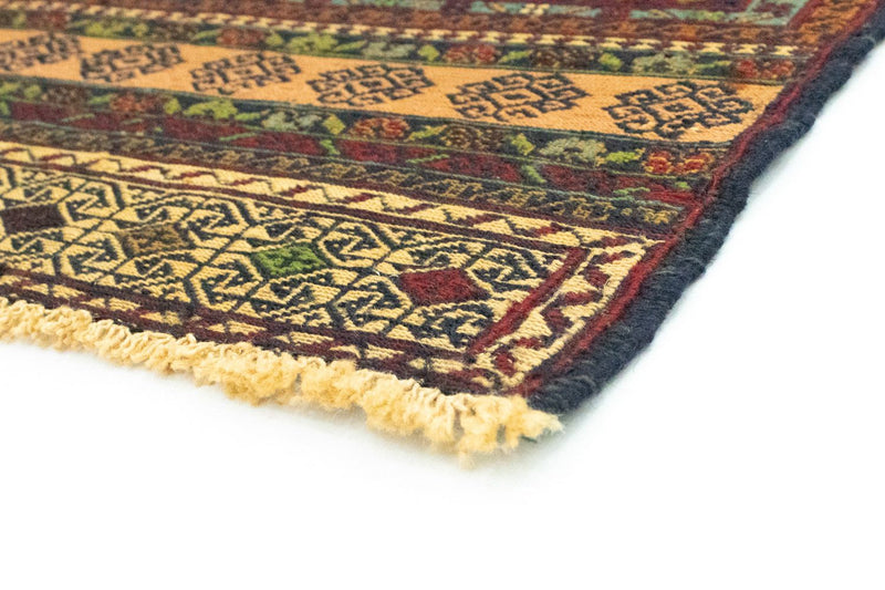 Alfombra de pasillo Alfombra Kelim - Oriental - 202 x 84 cm - azul