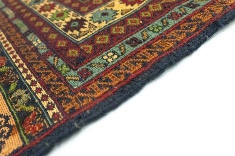 Alfombra de pasillo Alfombra Kelim - Oriental - 202 x 84 cm - azul